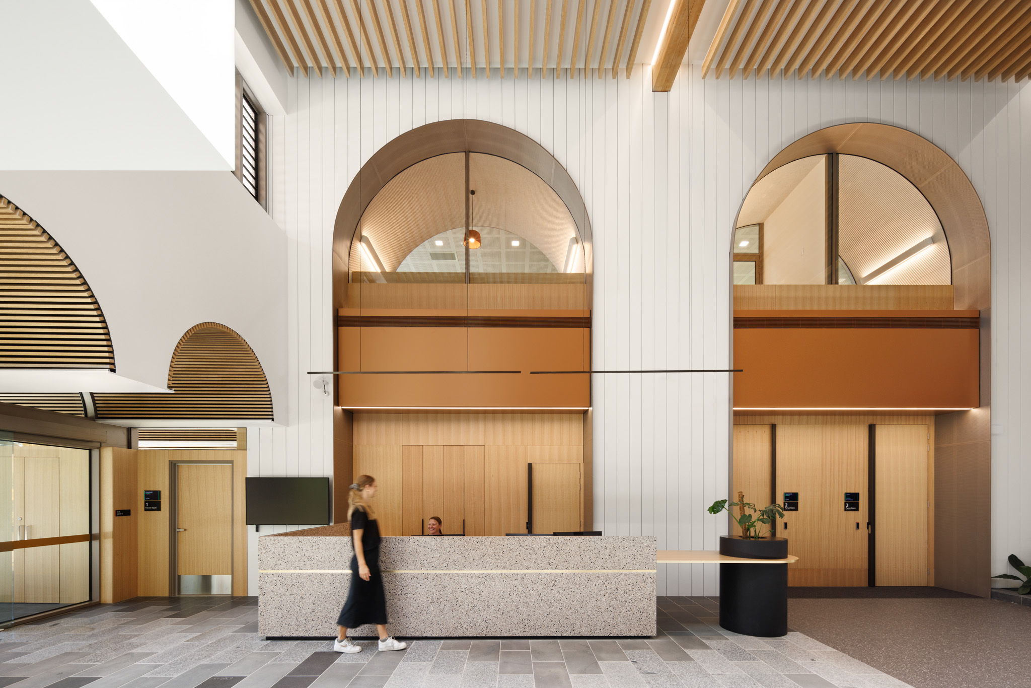 Image of the Civic Precinct and Community Hub reception area