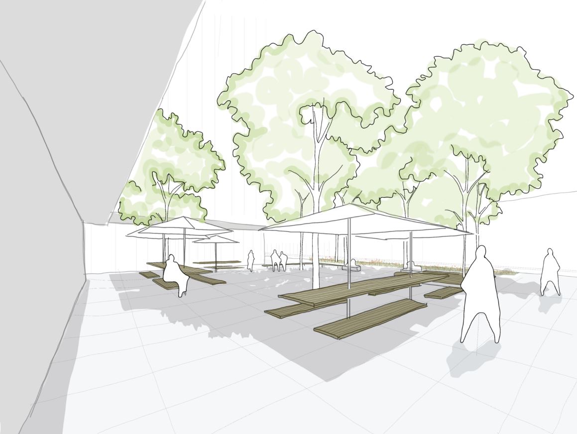 Byron Plaza artist impression