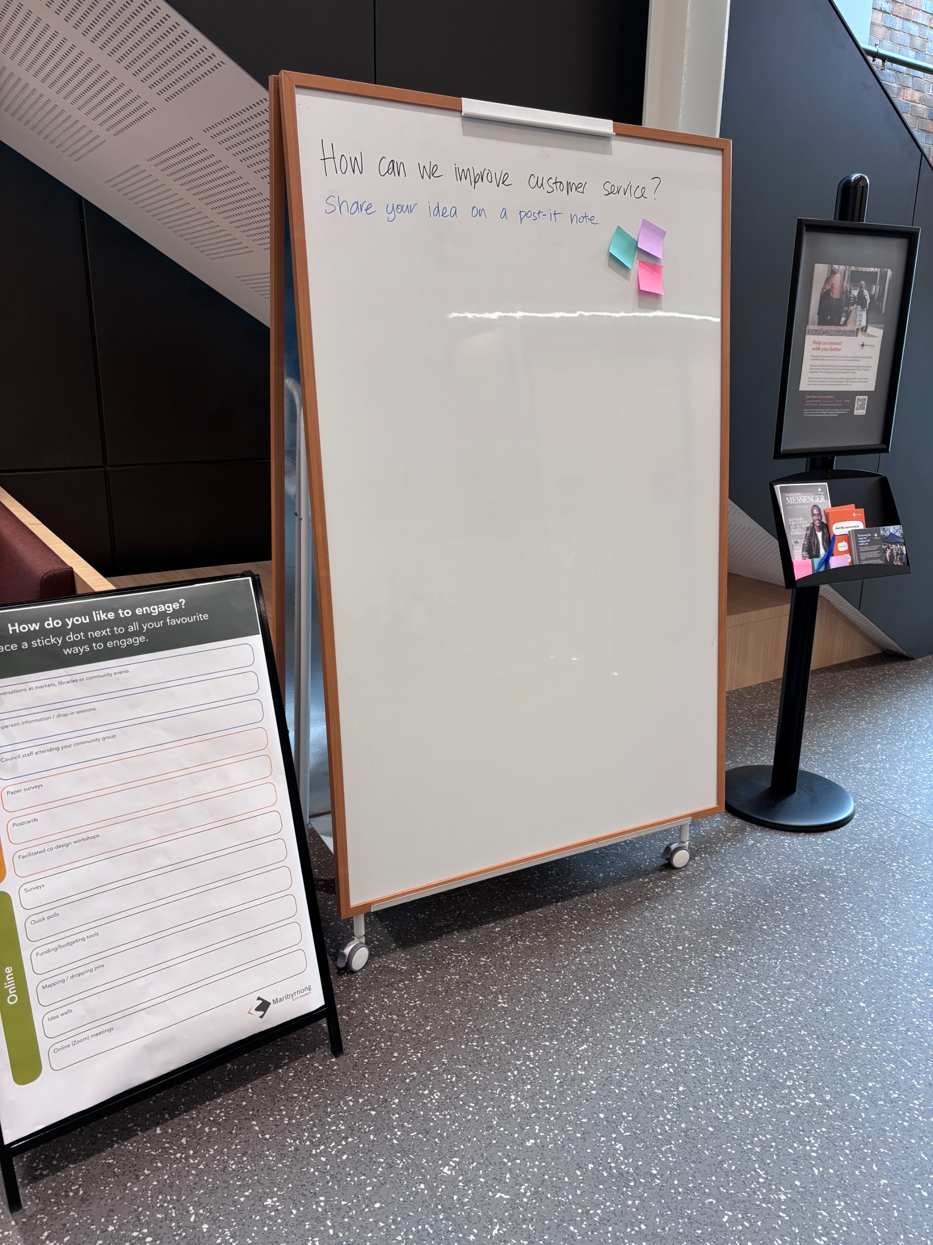 Community Engagement and Customer Service reviews