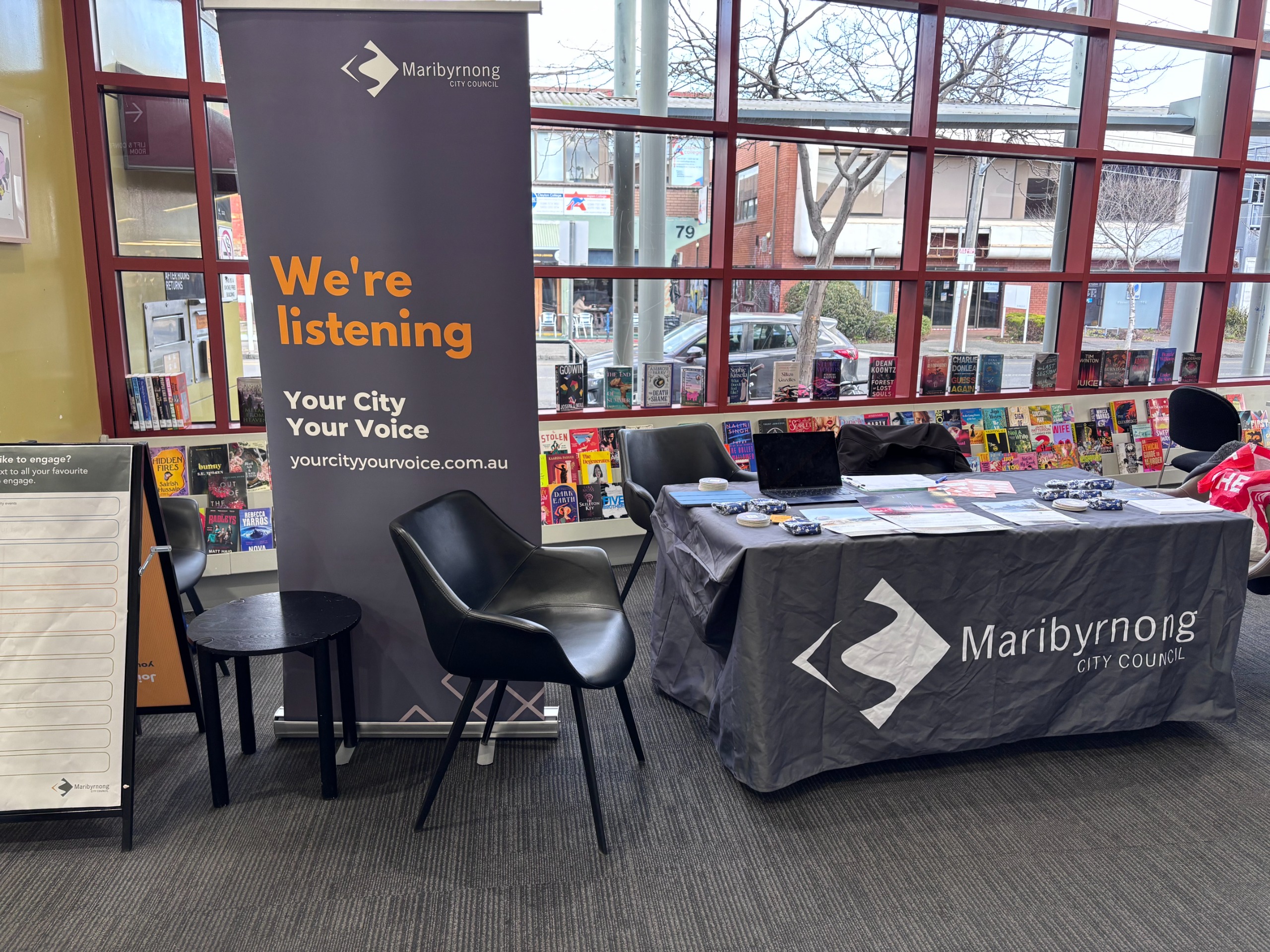 Footscray Library in-person event