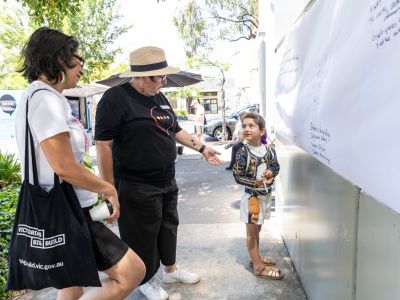 Broad community engagement: Get a Taste of Creative West event