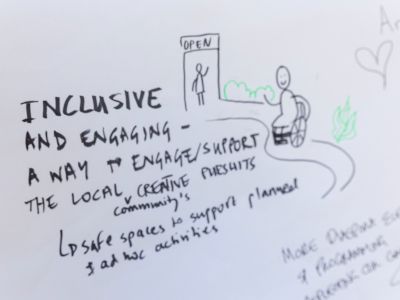 Broad community engagement: ideas and responses